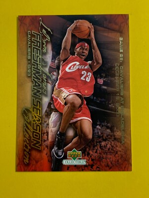 2004 Upper Deck LeBron James Freshman Season Collection #27