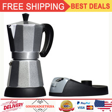 Bialetti Easy Timer Moka Coffee Maker 6 