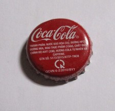 COCA COLA Red Soda Bottle Cap Crown VIETNAM Coke 2017 Metal Asia Collect VN Rare