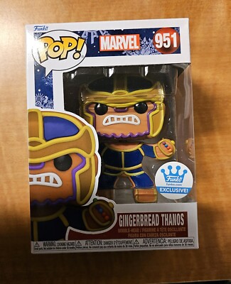 Funko POP Marvel Comics Gingerbread Thanos Funko Exclusive