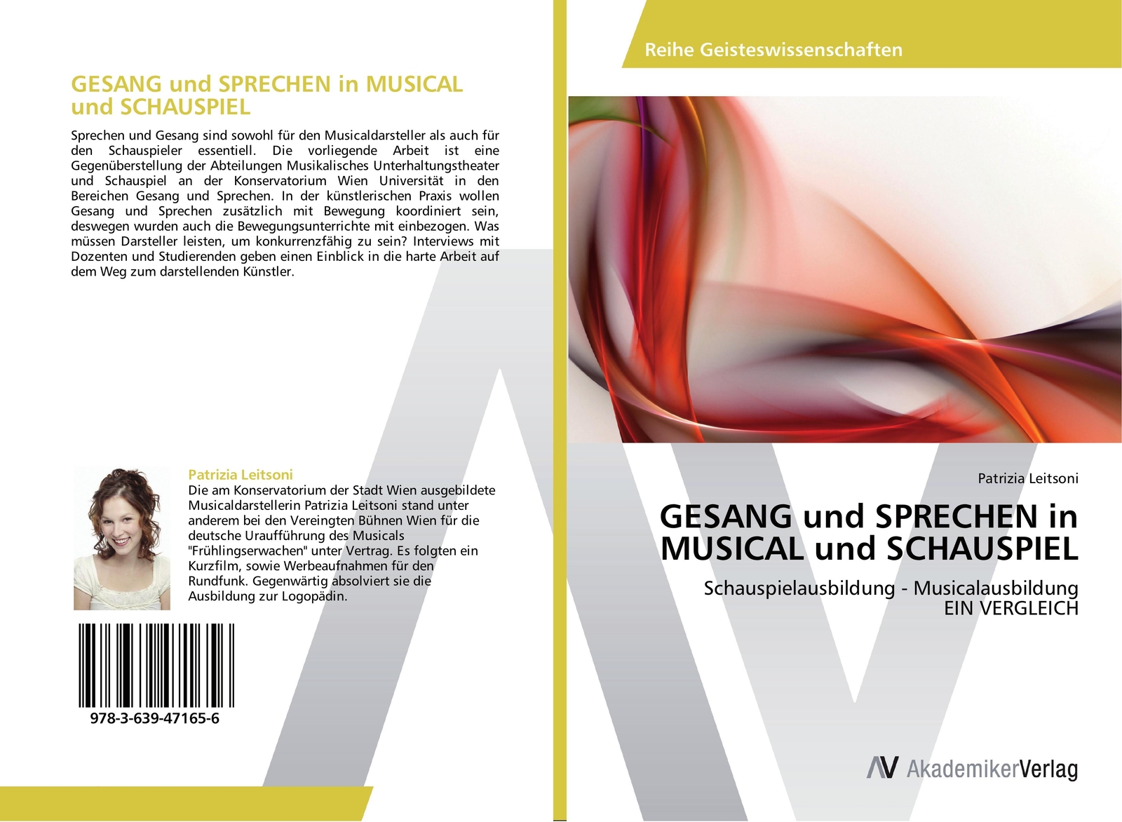 Gesang Und Sprechen In Musical Und Schauspiel | Buch | 9783639471656