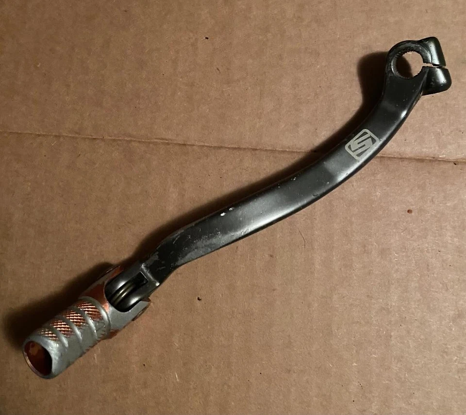 ALAVANCA DE CÂMBIO PONTA DOBRÁVEL SUNLINE KAWASAKI KX250F SUZUKI RMZ250 - Imagem 3 de 3