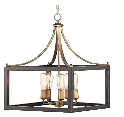 Candelabros de bronce de Cocina Casa de campo y Lámparas de techo