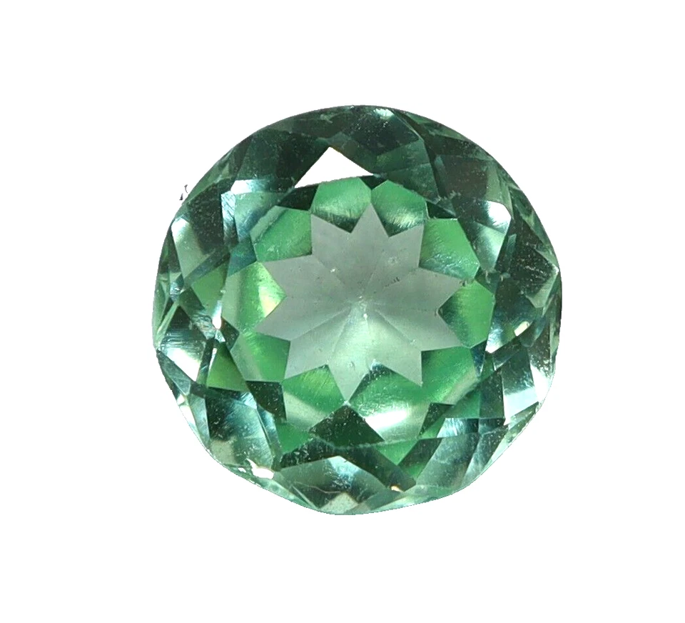 Natürliches Grün Peridot Rund Schliff Facettiert 3.25 Karat Zertifiziert Lose - Bild 2 von 4