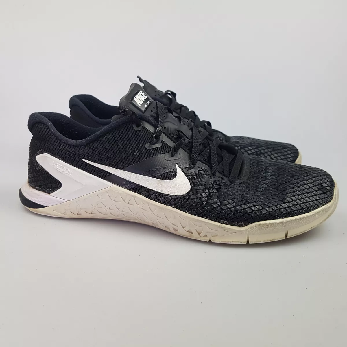 Men s NIKE Metcon 4 Sz 10.5 US Runners Shoes Black White 3 Extra 10 Off