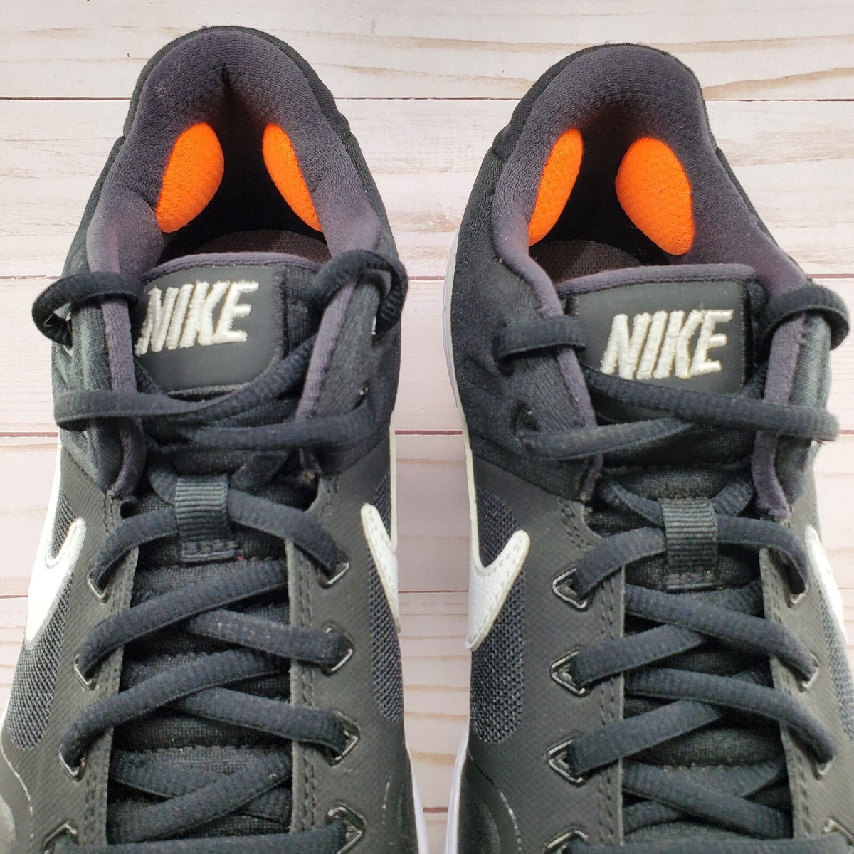 Nike Cleats Mens‎ 7.5 Black Huarache Baseball Alpha Elite 2 Metal AJ6873-001 NIKE ALPHA HUARACHE ELITE 2 LOW METAL BASEBALL CLEATS BLACK  main image 4