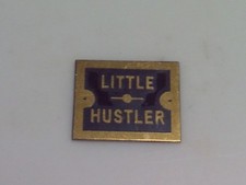 Knapp LITTLE HUSTLER Electric Motor Reproduction Nameplate