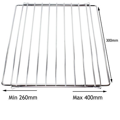 BOMPANI & SPINFLO Klein Verstellbar Ausziehbar Mini Backofen Herd Regal Grillrost