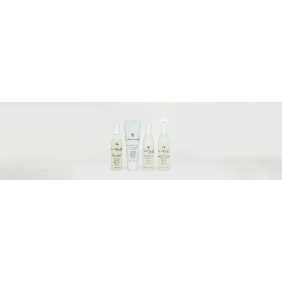 Hairitage Play It Cool Argan Oil Heat Protectant Spray for Damaged hair