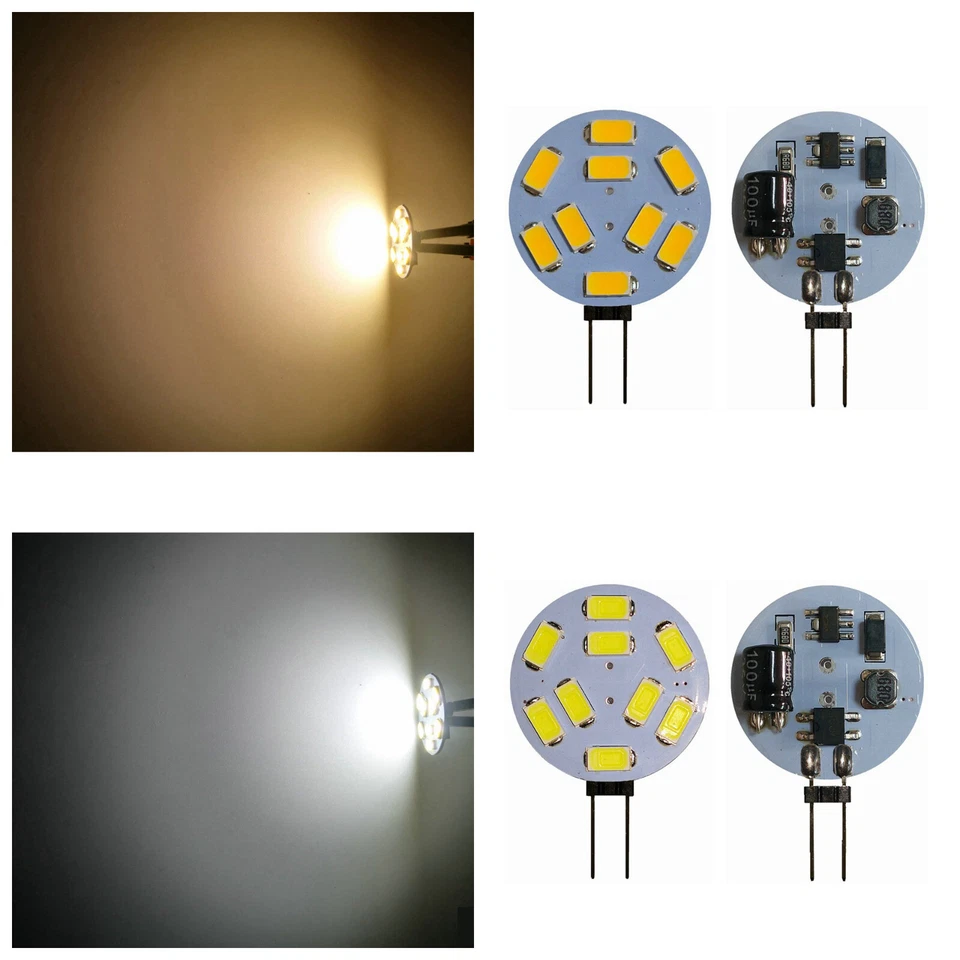 Bombillas LED G4 3W/4W/5W Pasadores Laterales PanelSpotlight Regulable Reemplazar Lámpara Halógena - Imagen 3 de 4