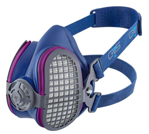 Security Safety Dust Half Mask Respirator replaceable reusable filters M/L Size