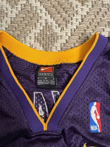 Maglia Vintage Nike Kobe Bryant #8 Youth XL (+2” Alta) Los Angeles Lakers - Foto 3 di 6