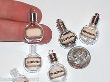 1PC Small Vase Tiny Glass Bottle Jewelry Vial Potion Crafts HOT Tie Y7C0