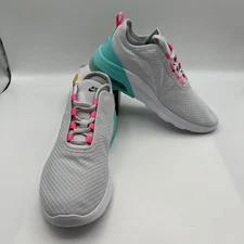 Nike Women’s Air Max Motion 2, Gray  Pink Turquoise White, SZ: 6.5 M