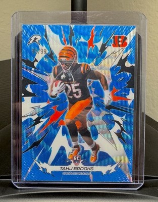 2025 Topps Resurgence Tahj Brooks #119 Blue Surge 94/99 Cincinnati Bengals