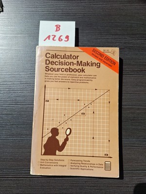 VTG Texas Instruments TI-55-II Calculator Decision-Making Source-book 1981