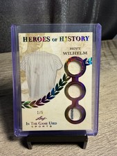 2025 Leaf In The Game Used Heroes Of History Hoyt Wilhelm /5