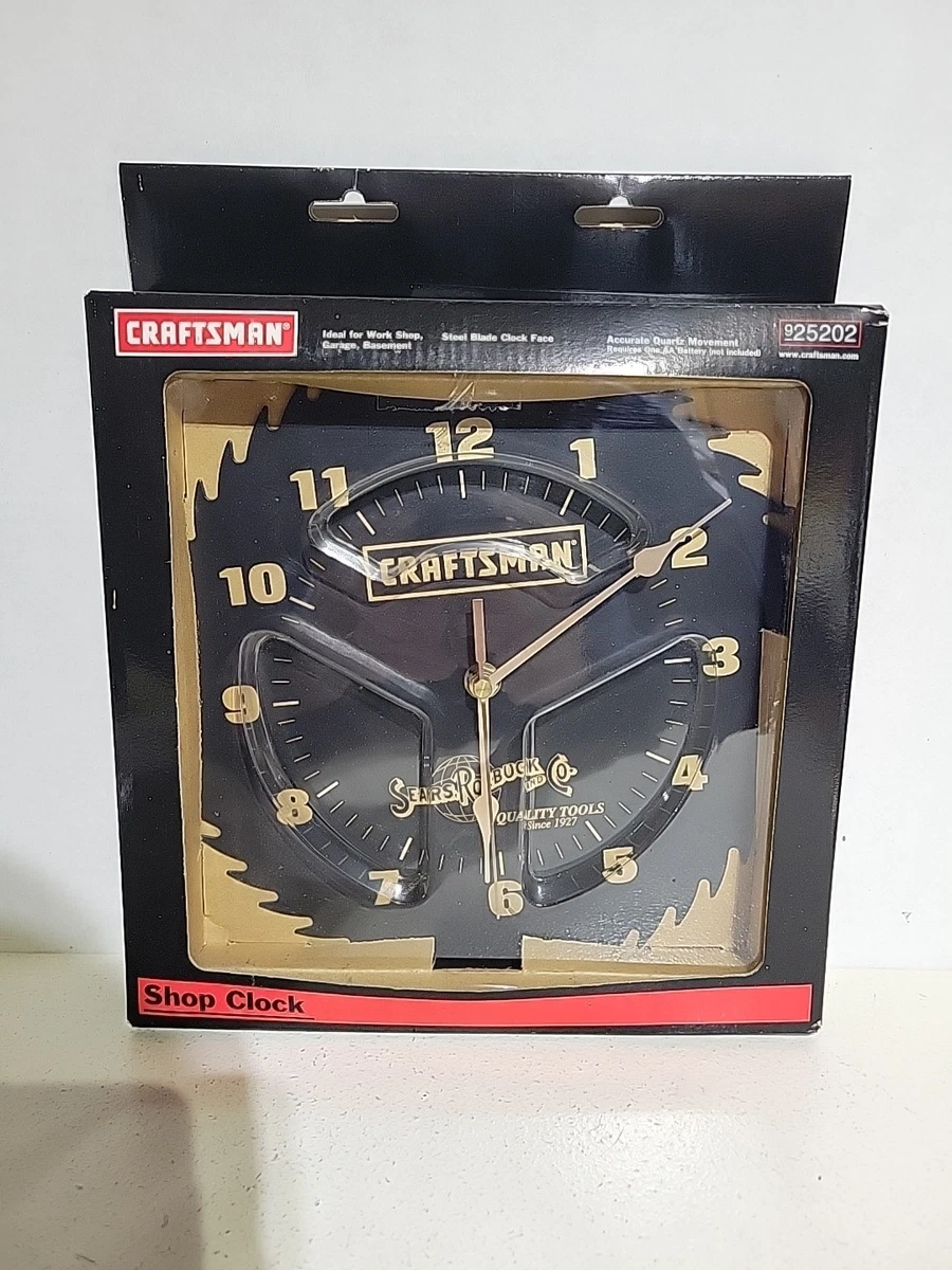 Craftsman Saw Blade Clock for sale | eBay