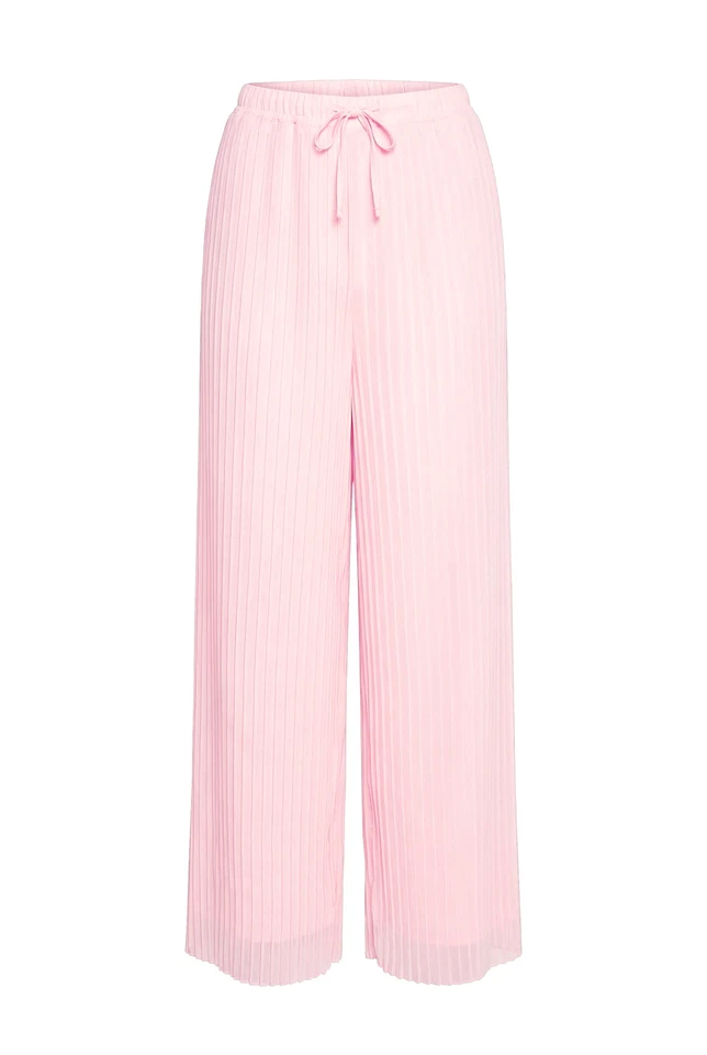 MIAMODA Damen große Größen Hose weites Bein Plissee Jerseyfutter 849561 - Bild 1 von 1