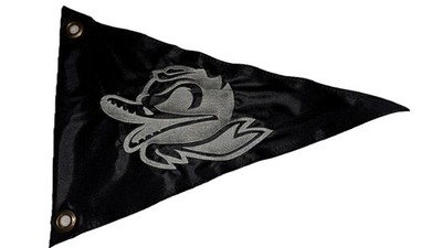 Oregon Ducks NCAA Triangle Flag Embroidered Boat Pennant ATV UTV Jeep 10x13