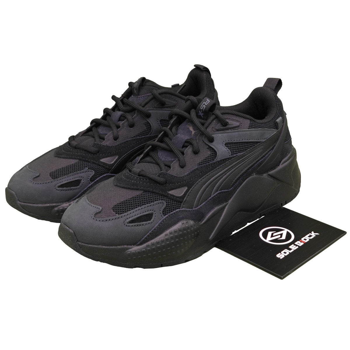 PUMA RS-X Efekt Premium Black Strong Grey - 390776-01 | eBay