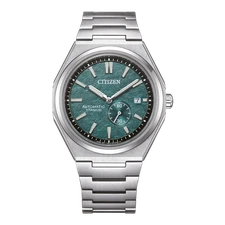 Citizen NJ0180-80X Automatic Dark Green Sapphire Titanium Stainless Steel Watch