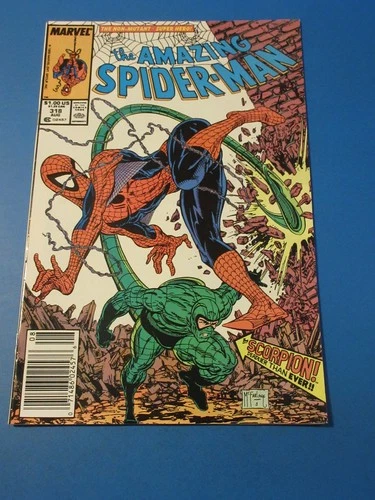 Amazing Spider-man #318 McFarlane Scorpion Newsstand VF- Beauty Wow