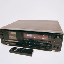 AIWA アイワ EXCELIA XK-007 カセットデッキ リモコン付き AIWA アイワ EXCELIA XK-007 カセットデッキ リモコン付き AIWA アイワ