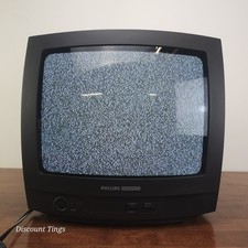 Vtg Philips Magnavox PR1302 13" Color TV CRT - Retro Gaming - Tested - Coax
