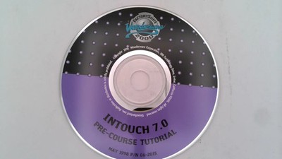 WONDERWARE 06-2015 INTOUCH 7.0 PRE-COURSE TUTORIAL CD