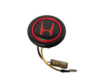 Red Letter H Logo Steering Wheel Horn Button For Honda Sparco Momo Nrg Red Letter H Logo Steering Wheel Horn Button For Honda Sparco Momo Nrg
