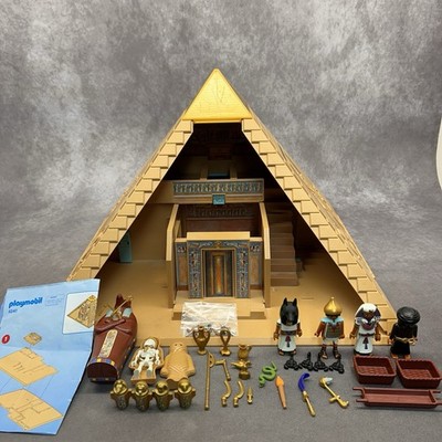 Playmobil 4240 Egyptian Pyramid -Incomplete -Read description & See Pictures