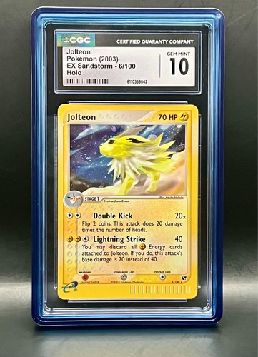 Jolteon graded CGC 10 for sale on eBay