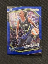 AZIAHA JAMES 2025 Panini Prizm WNBA BLUE VELOCITY Dallas Wings RC #83 Rookie