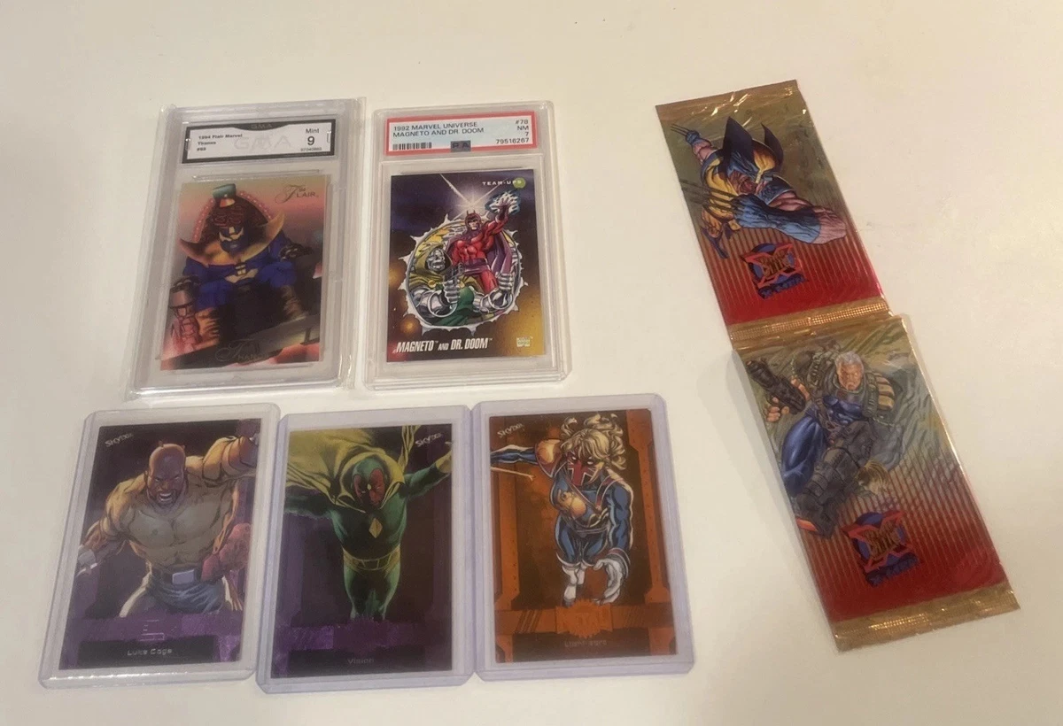 Preços baixos em Figurinhas e cartas colecionáveis do X-Men lote