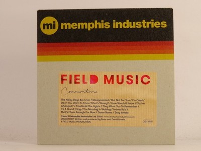 FIELD MUSIC COMMONTIME (546) 14 Track Promo CD Album including Card Sleeve MEMPH