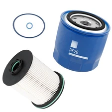TP1015 Fuel Filter Set For 20-24 Chevy Silverado GMC Sierra 6.6L Diesel Engines