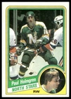 1984 Topps Hockey Paul Holmgren #74