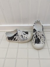 Native Jefferson Slip-on Size C6 Black Gray White Camo VGUC