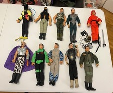 Vintage Hasbro Action Man 1990's Action Figures Bundle Of 10 FIGURES.(Lot 3)