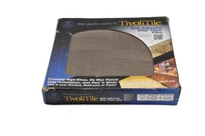 Achim TivoliTile Self-Adhesive Vinyl Floor Tiles 12x12 45 Sq Ft Brown FTVWD22945