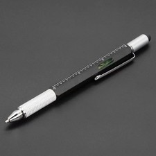 7 in 1 Multifunctional Pen Touch Screen Stylus Capacitive Pen Screwdriver Ruler 