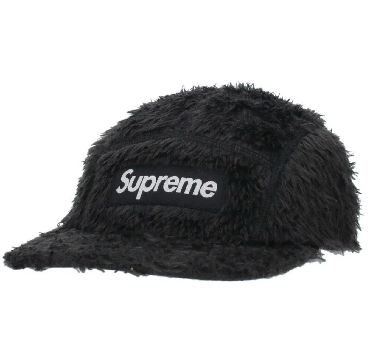 supreme 24AW casquette floue casquette fourrure noir 712052 HJ12 accessoires