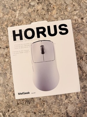 MelGeek Horus Lightweight E-Sports Gaming Mouse - White