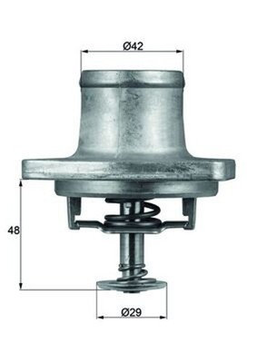 MAHLE Thermostat Kühlmittel TI 48 80D für S210 MERCEDES R107 W210 C107 SL W124