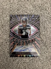 2023 Panini Spectra Jaxon Smith-Njigba Spectral Signatures Auto Hyper /75 SS-JSN