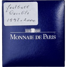 [#1287564] France, Franc, Doublé 1998-2000, 2000, Monnaie de Paris, BU, Silver, 