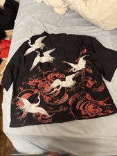Japanese Inspired Kimono Like Cover Up