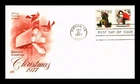 DR JIM STAMPS US COVER CHRISTMAS RURAL MAILBOX FIRST DAY ISSUE COMBO ARTCRAFT