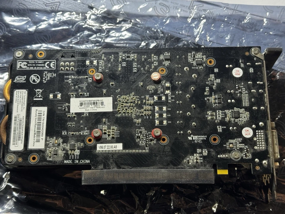 PNY NVIDIA GeForce XLR8 GTX1050Ti Gaming OC 4GB GDDR5 Video Graphics Card PCI-E - Image 2 of 4